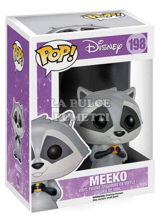 DISNEY: POCAHONTAS: MEEKO VINYL FIGURE #   198 - POP FUNKO 